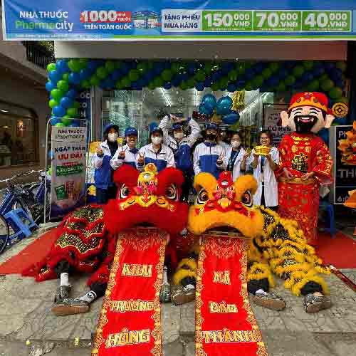 Thuê Múa Lân Khai Trương