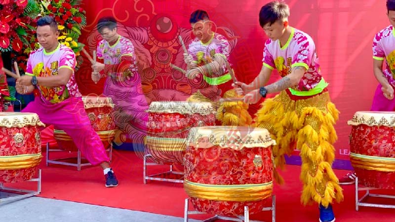 Dịch vụ múa trống hội