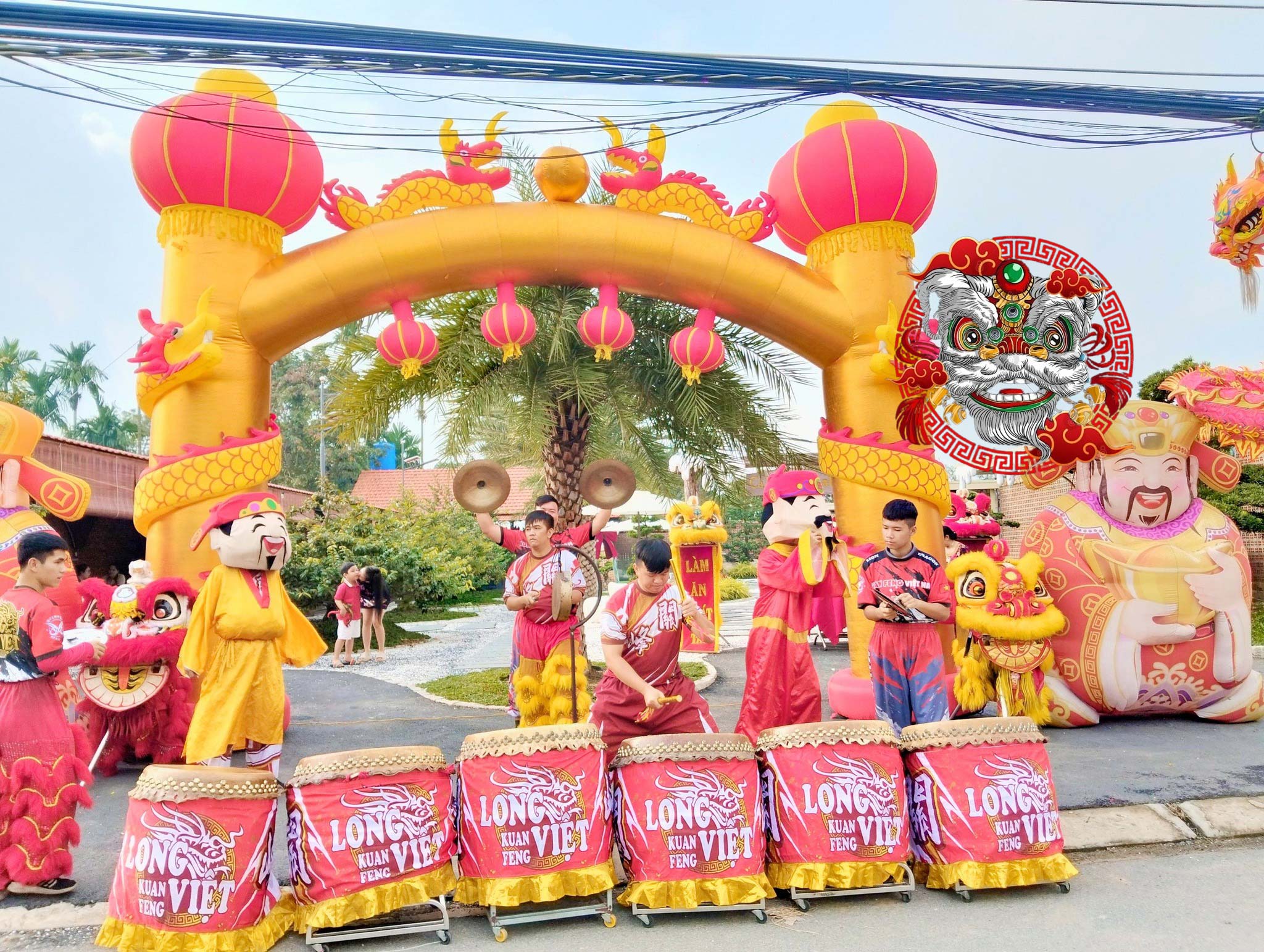 Đức Anh Đường đơn vị cho thuê múa lân khai trương