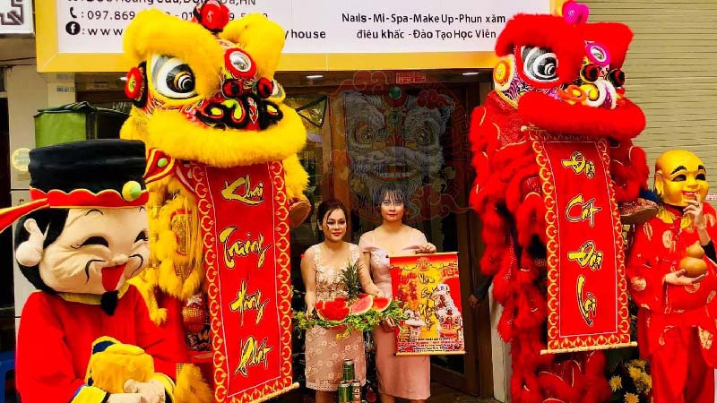 Dịch vụ múa lân sư rồng Hà Nội